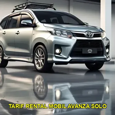 Tarif Rental Mobil Avanza Solo